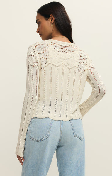 Z Supply Crochet Cardigan